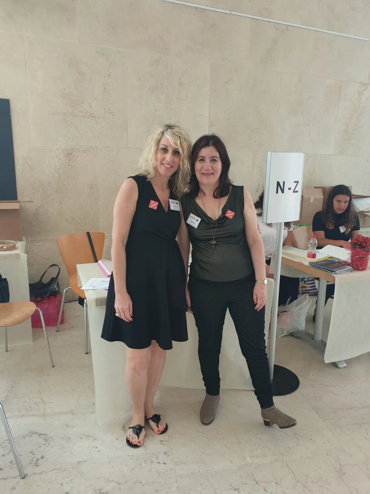 Miri Haber et Tammy Weil, Accueil et Directrice de l’accueil et Traiteurs